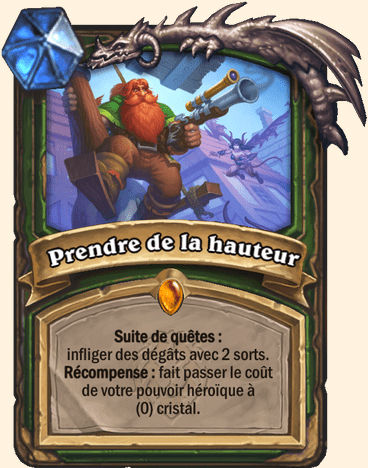 Carte Hearthstone - Prendre de la hauteur