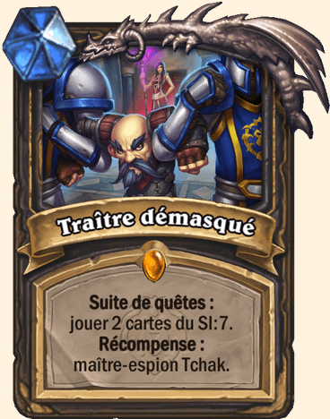 Carte Hearthstone - Traitre démasqué