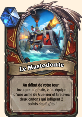 Carte Hearthstone - Le Mastodonte