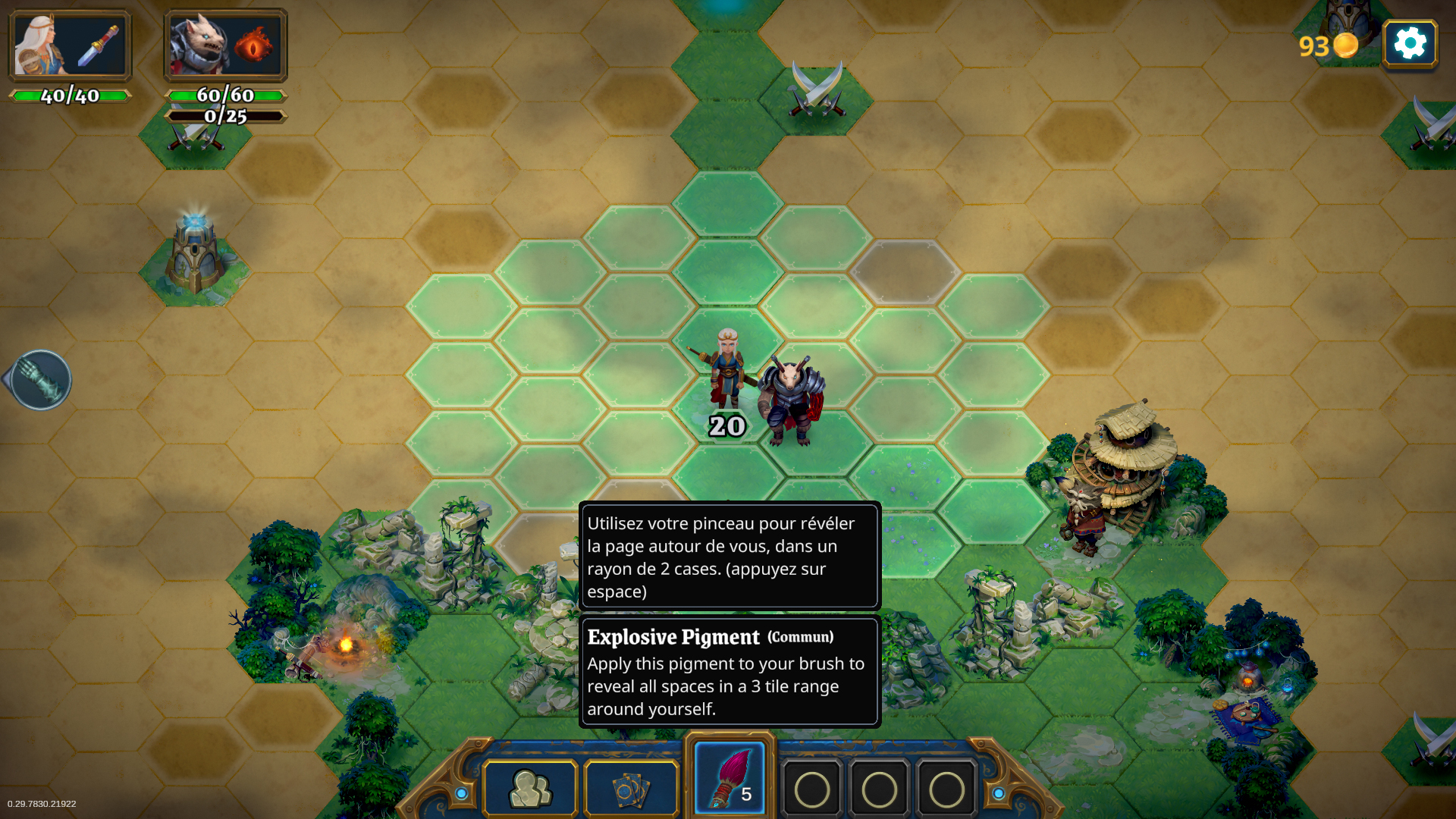 Votre zone de découverte avec cet encrier