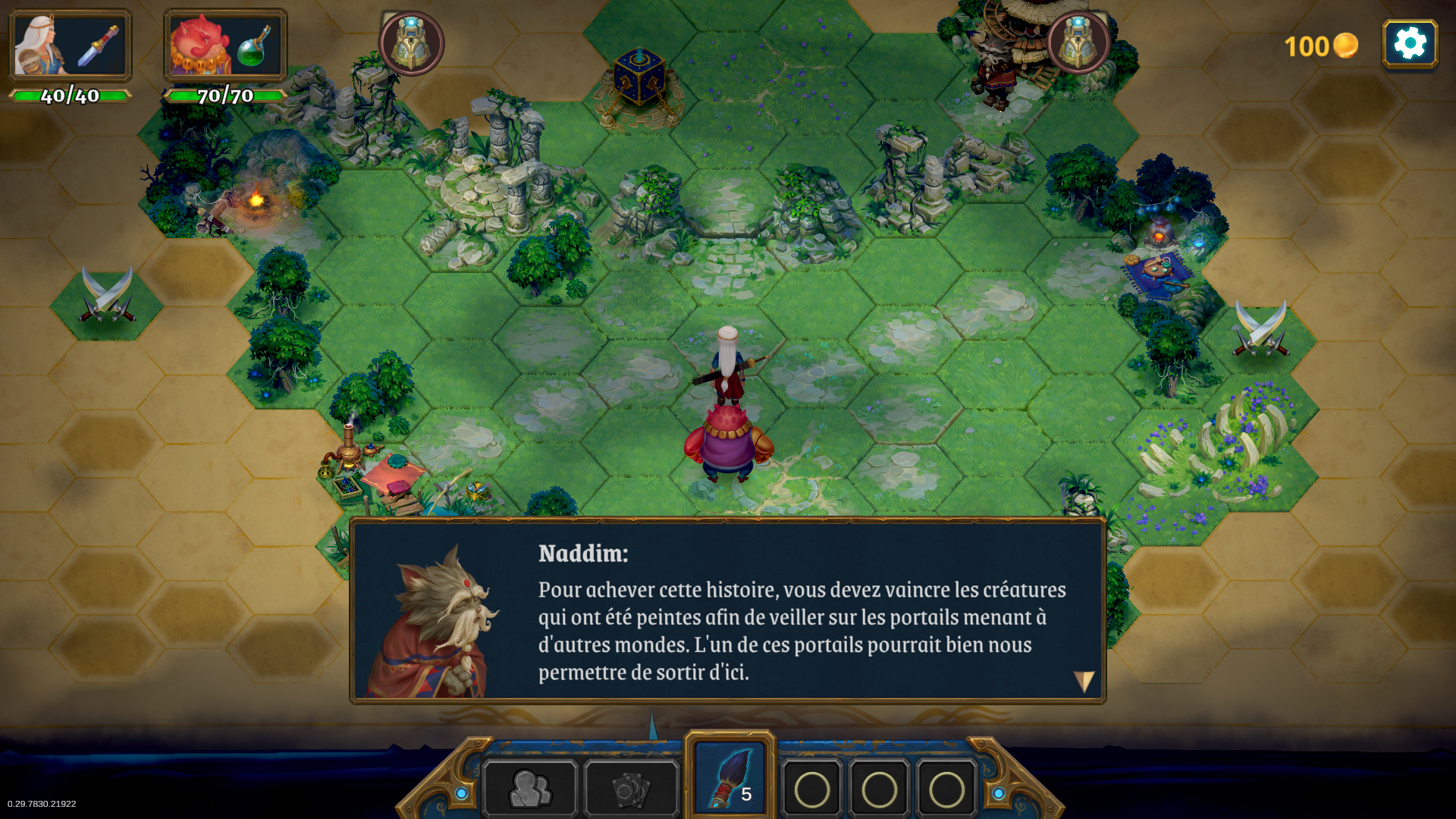 Construisez votre route dans Roguebook afin de réussir le défi