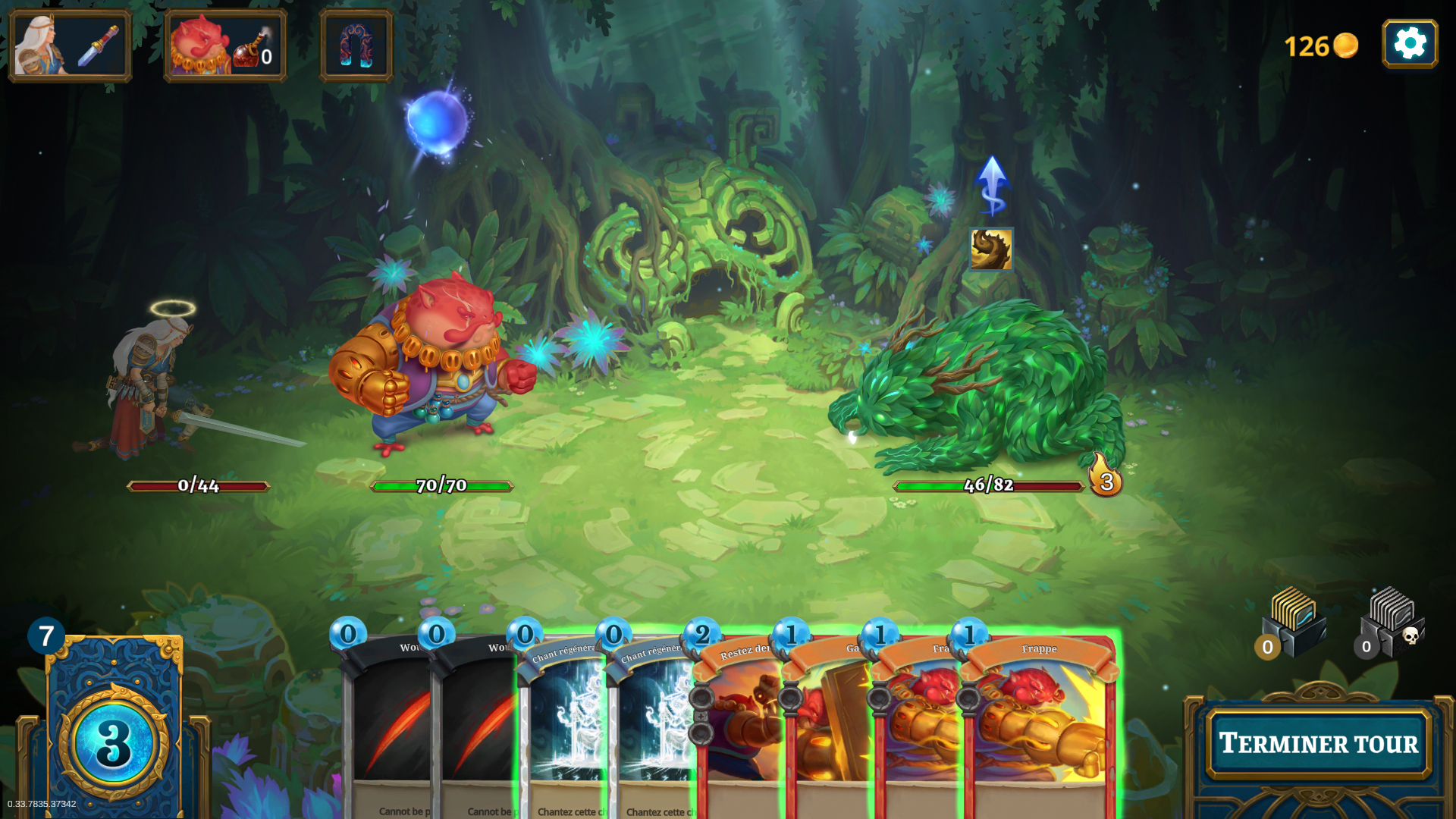 Lorsqu'un héros meurt il est mis en retrait