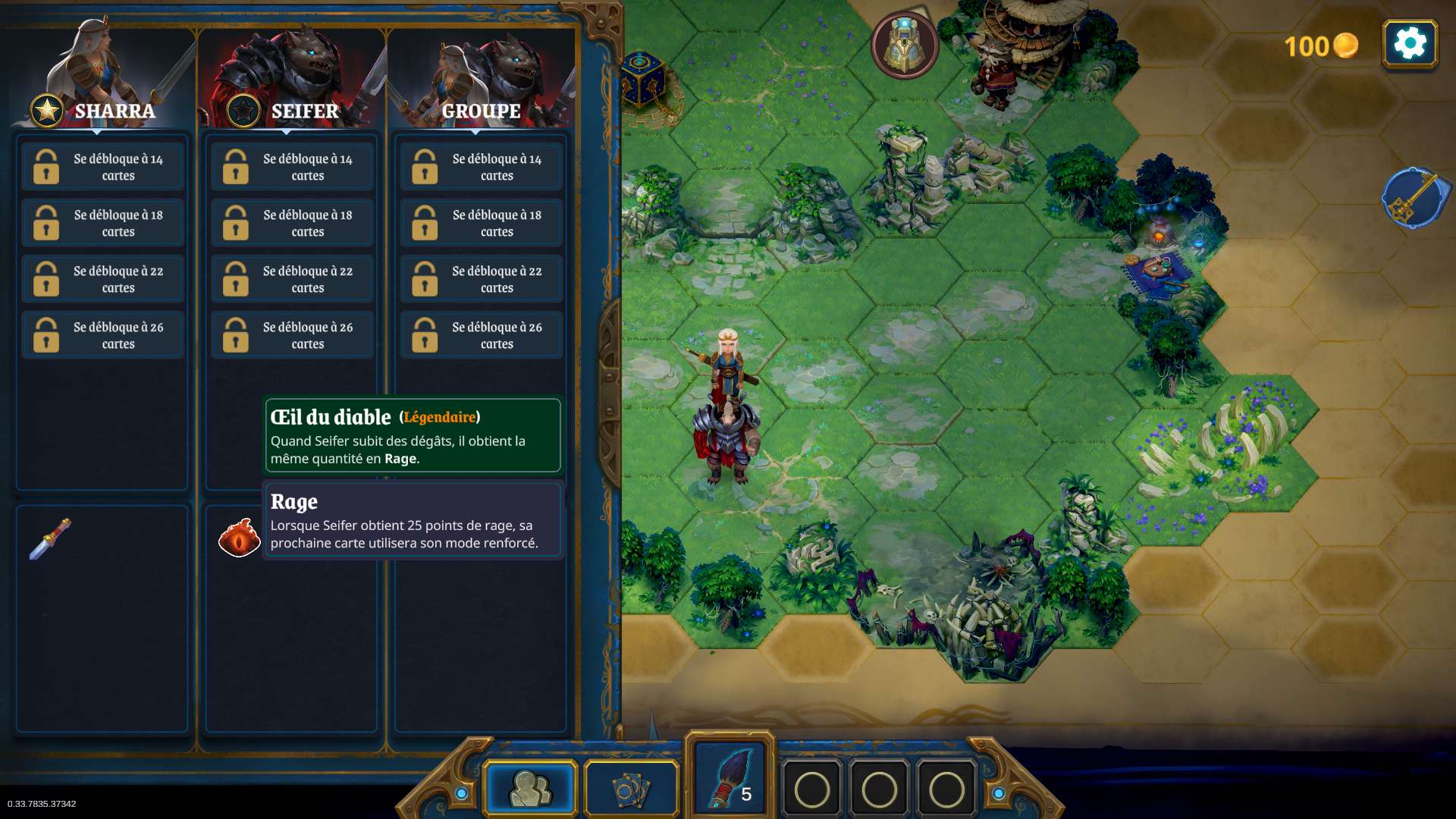 Débloquez des artefacts en amassant des cartes