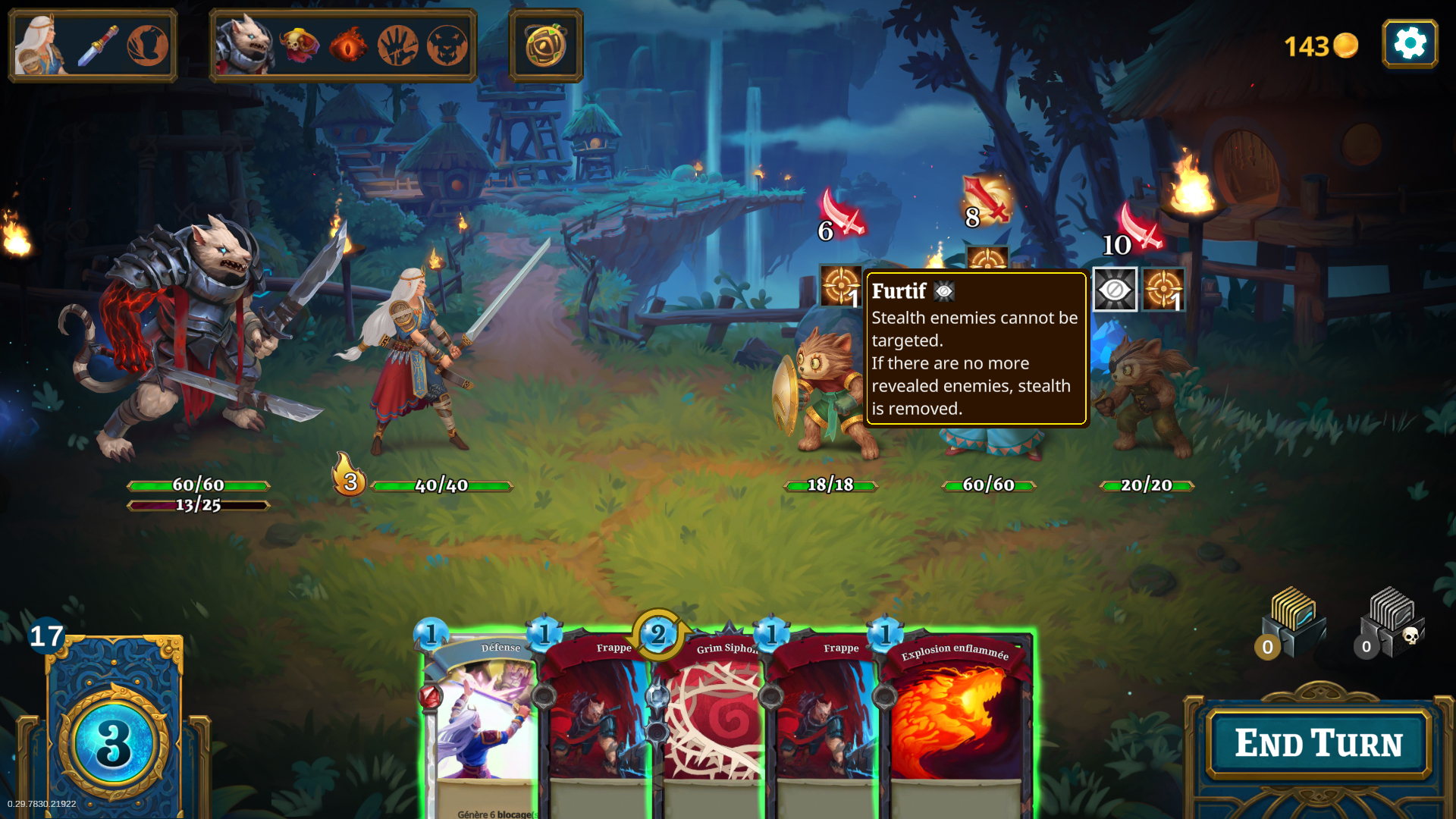 Certaines ennemis ont des capacités spécifiques