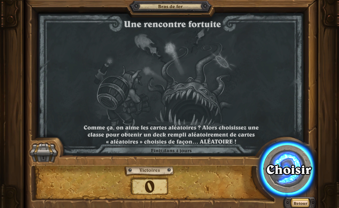 Bras de fer hebdomadaire : une rencontre fortuite