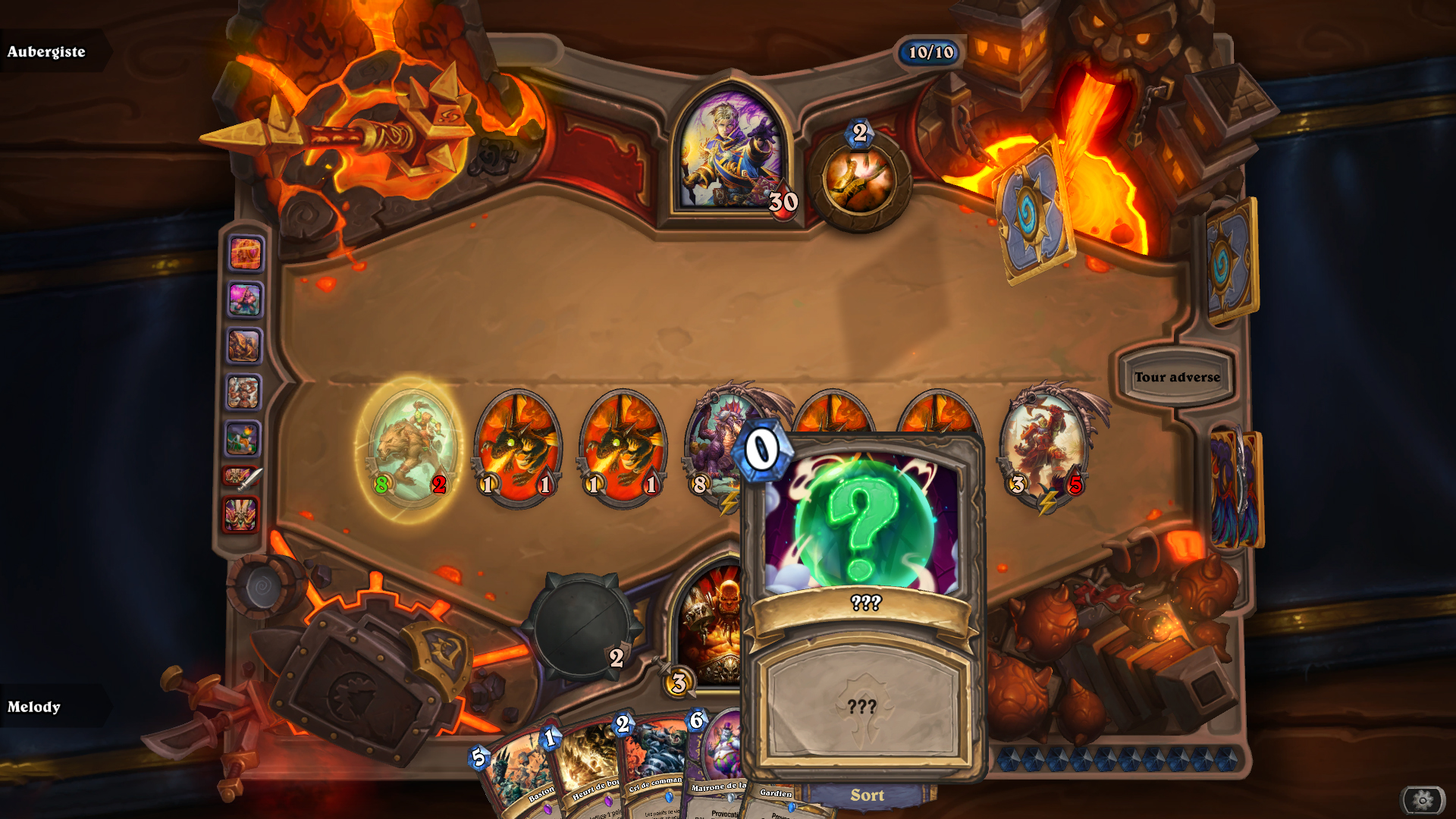 Jouez la carte mystère pour accéder au niv. secret