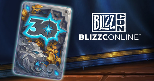 pensez a recuperer votre dos de carte 30e anniversaire et chasseur des ombres vol’jin