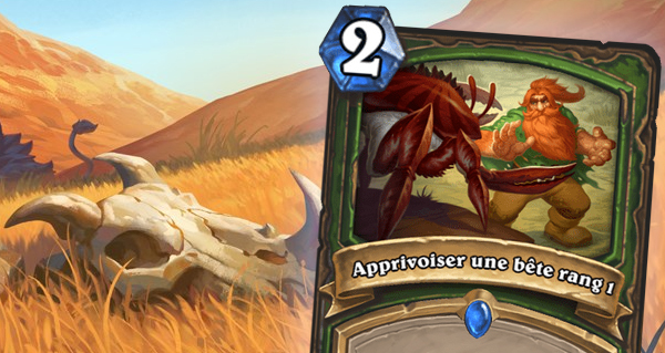 apprivoiser une bete : le sort amelioration pour chasseur