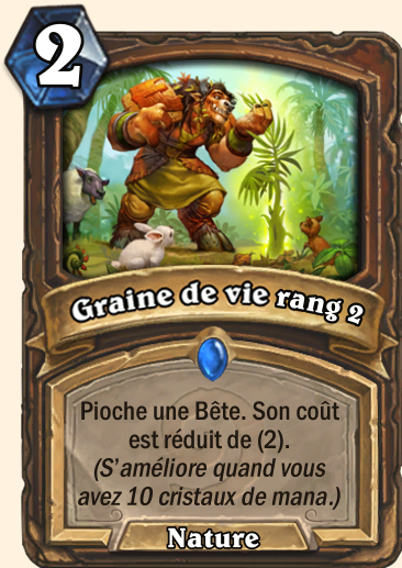 Graine vivante rang 2 Tarides