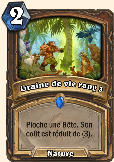 Graine vivante rang 3 Tarides
