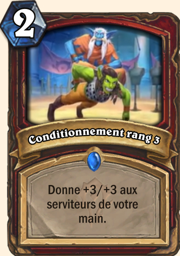 Conditionnement rang 3 Tarides