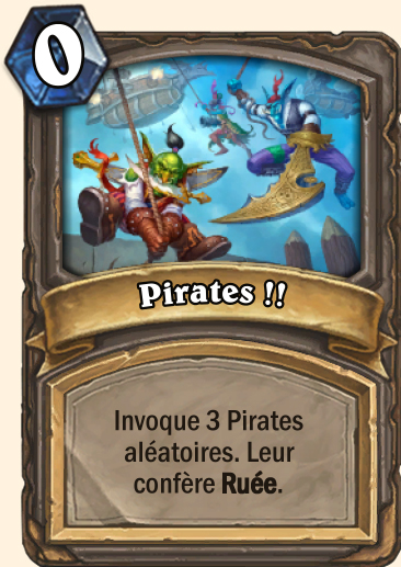 Hearthstone - Bras de fées - Pirates !!