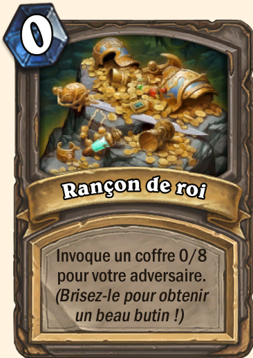 Hearthstone - Bras de fées - Rançon de roi