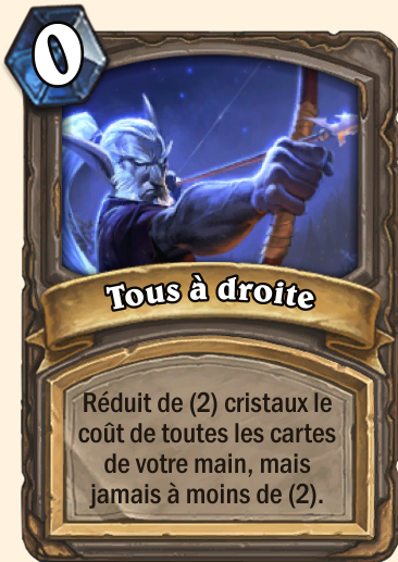 Hearthstone - Bras de fées - Tous à droite