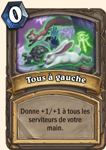 Hearthstone - Bras de fées - Tous à gauche