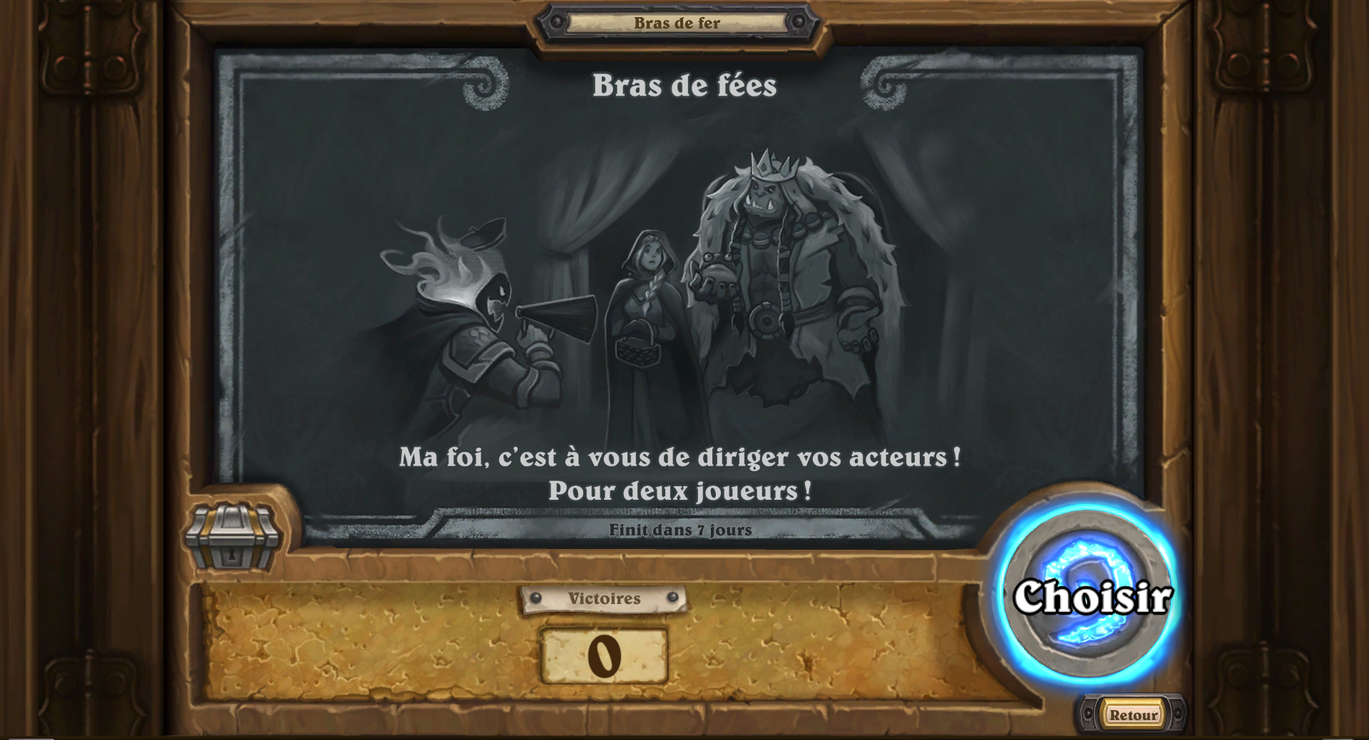 Bras de fer hebdomadaire : Bras de fées