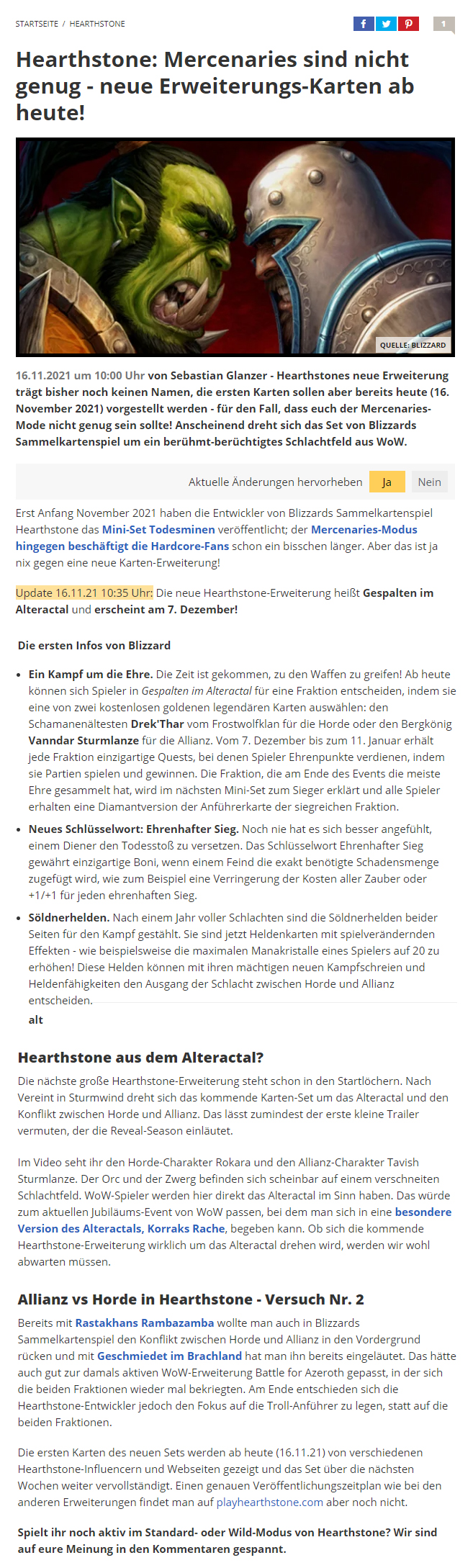 Article issu du site allemand Buffed