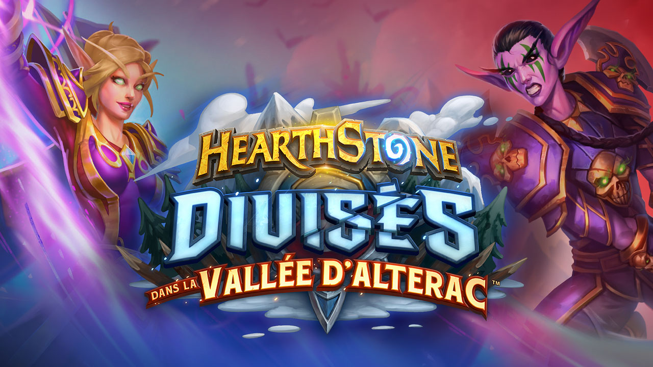 Divisés dans la vallée d'Alterac, la nouvelle extension Hearthstone