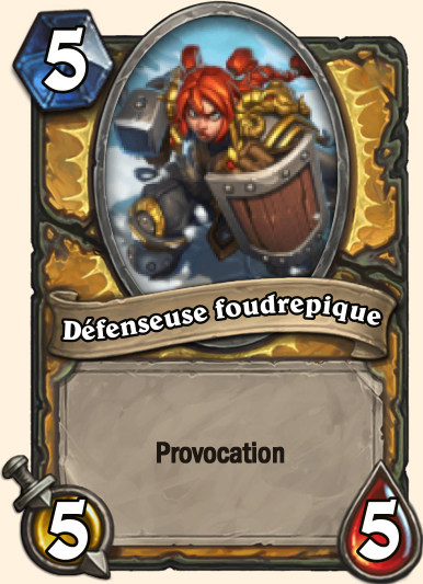 Défenseuse foudrepique