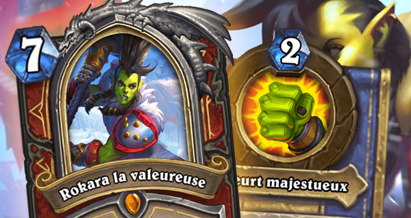 rokara la valeureuse : carte heros pour guerrier d'alterac