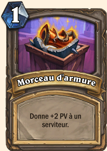 Morceau d'armure