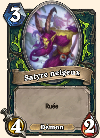 Satyre neigeux