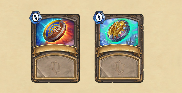 Nouvelles pièces ornementales dans Hearthstone