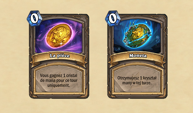 Nouvelles pièces ornementales dans Hearthstone