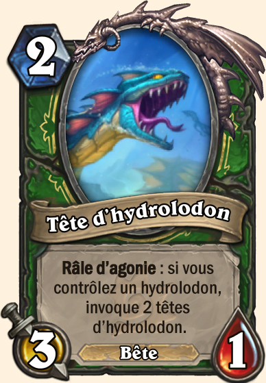 Tête d'hydrolodon