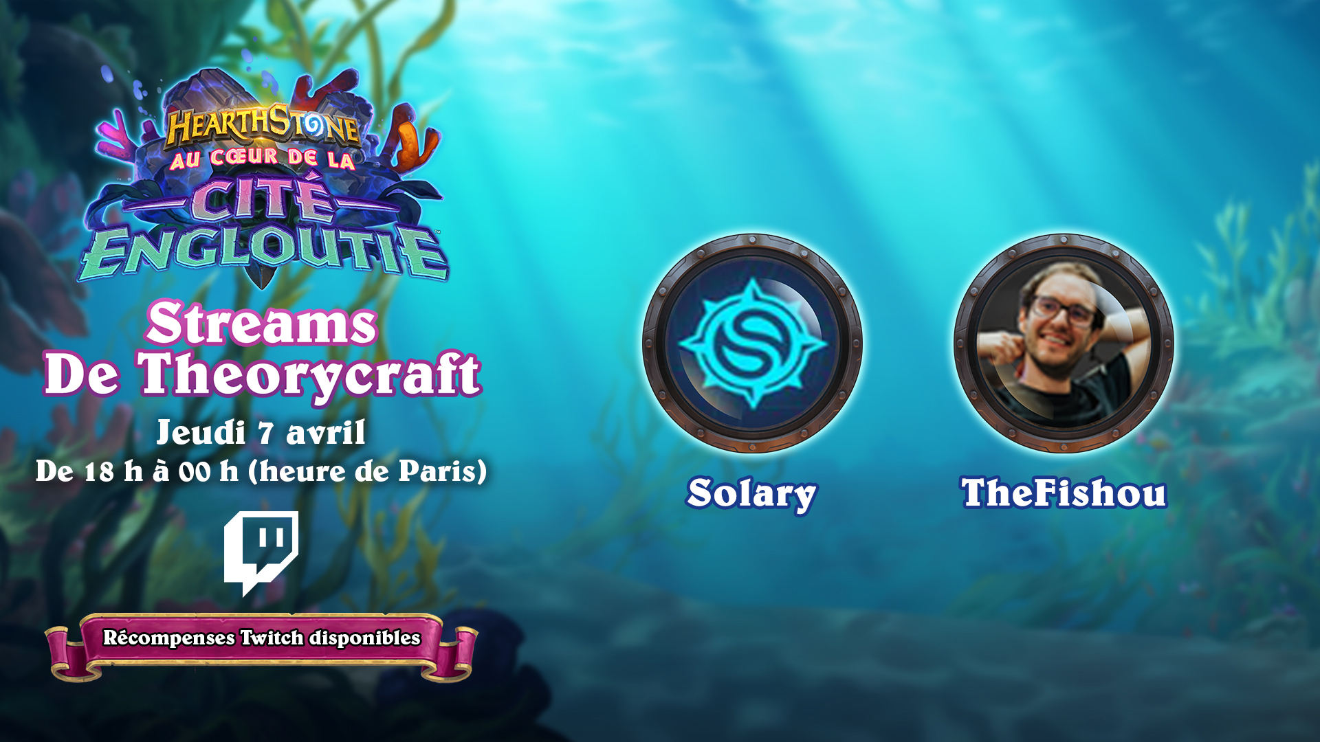 Participants du theorycraft Au cœur de la cité engloutie