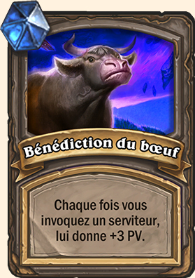 Carte bras de fer - Bénédictions lunaires - Bénédiction du boeuf