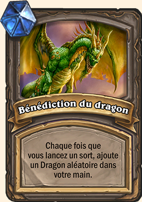 Carte bras de fer - Bénédictions lunaires - Bénédiction du dragon