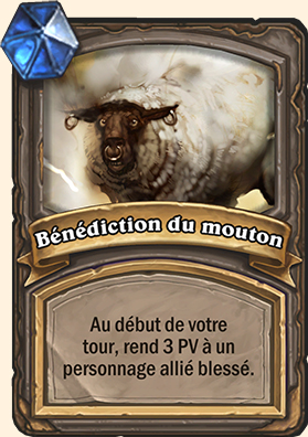 Carte bras de fer - Bénédictions lunaires - Bénédiction du mouton