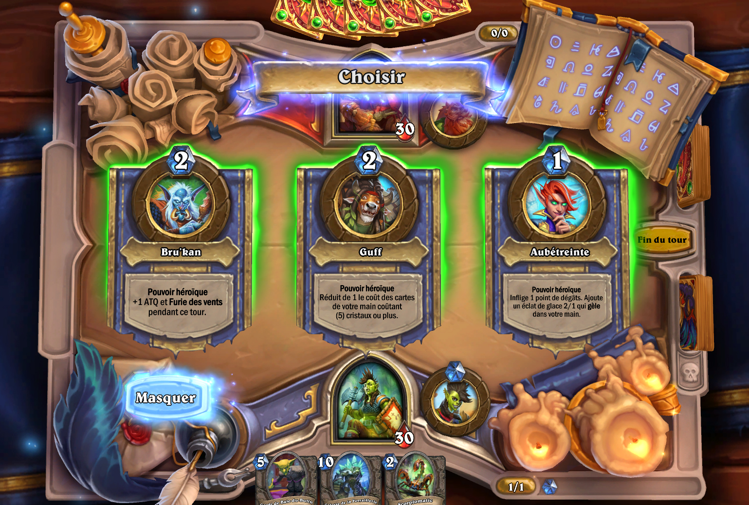 Choisissez un pouvoir héroïque pour votre héros