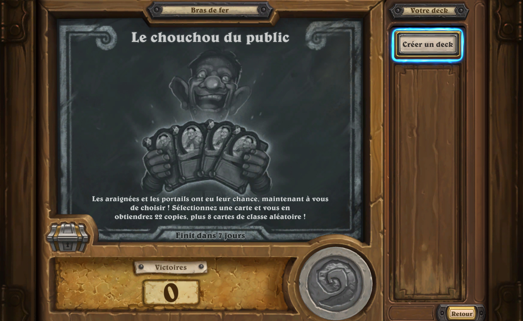 Bras de fer hebdomadaire : Le chouchou du public