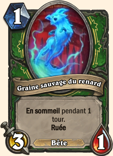 Graine sauvage de renard