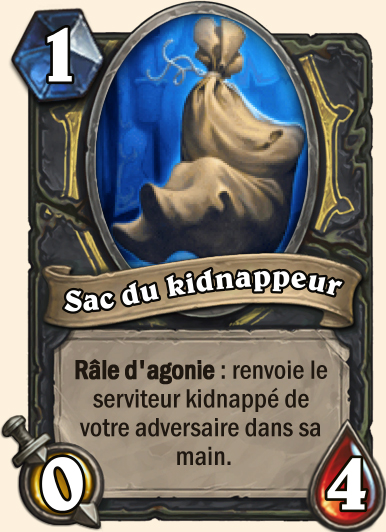 Sac du kidnappeur