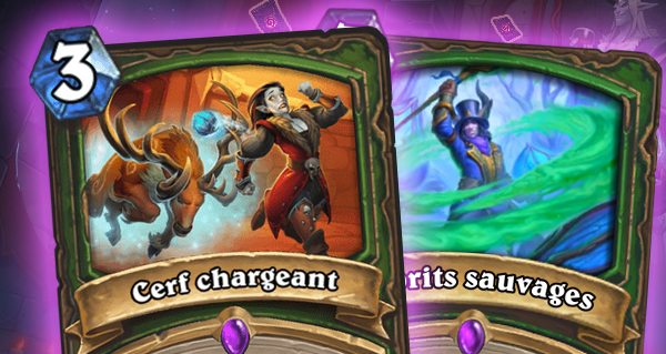 cerf chargeant : sort pour chasseur invoquant une graine sauvage