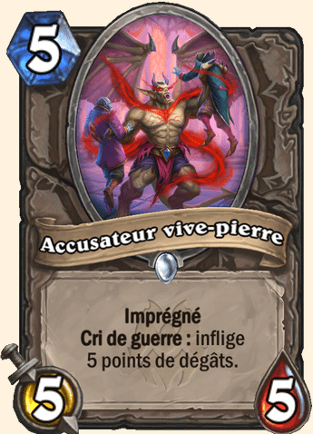 Accusateur vive-pierre