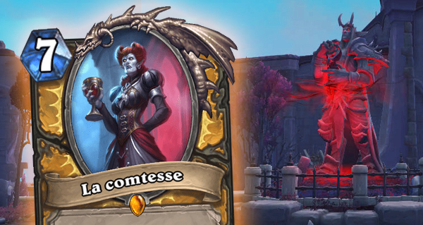 la comtesse : carte legendaire pour paladin du chateau nathria