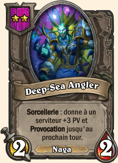Deep-Sea Angler Hearthstone - Champs de bataille