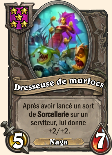 Dresseuse de murlocs Hearthstone - Champs de bataille