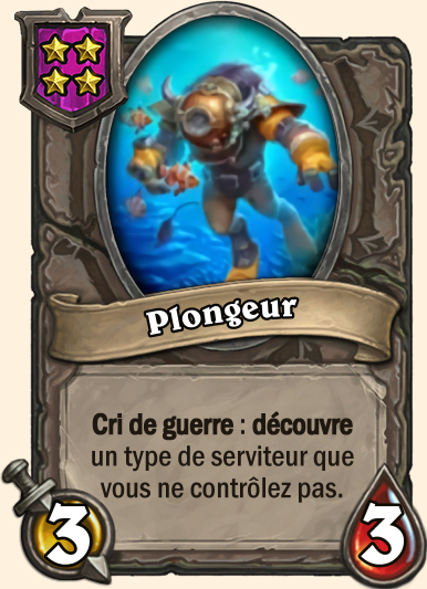 Plongeur Hearthstone - Champs de bataille