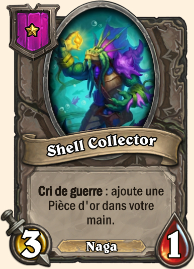 Shell Collecotr Hearthstone - Champs de bataille