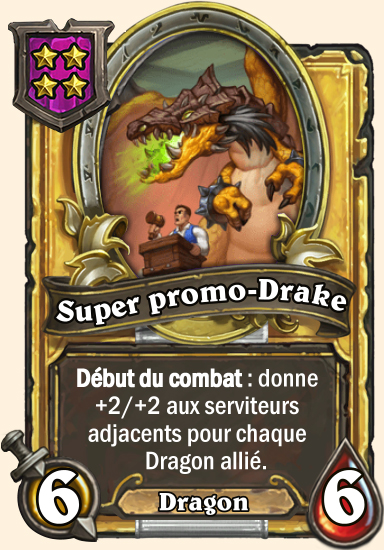 Carte champs de bataille dorée Super promo-Drake