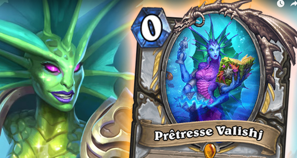 pretresse valishj : nouvelle carte legendaire pretre