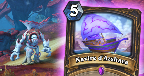 la cite engloutie : la carte vaisseau d'azshara pour le voleur