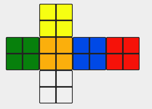 Rubik's Cube aplani