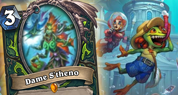 dame s'theno : carte legendaire chasseur de demons