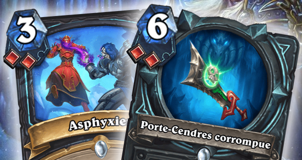 la marche du roi-liche : 4 cartes rune sang pour le chevalier de la mort